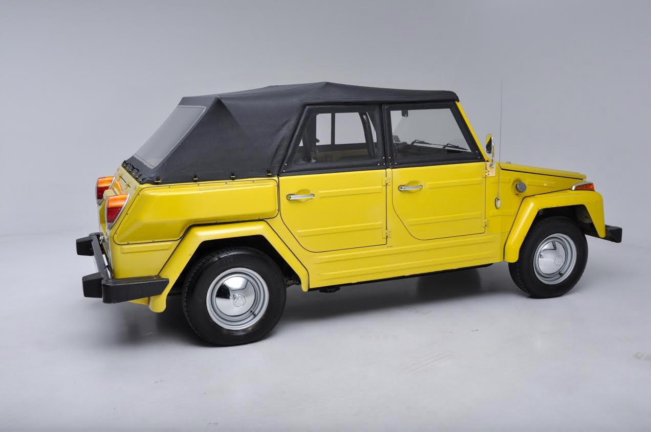 Buy used 1974 VOLKSWAGEN TYPE 181 THING YELLOW/BLACK WITH 32,000 ...