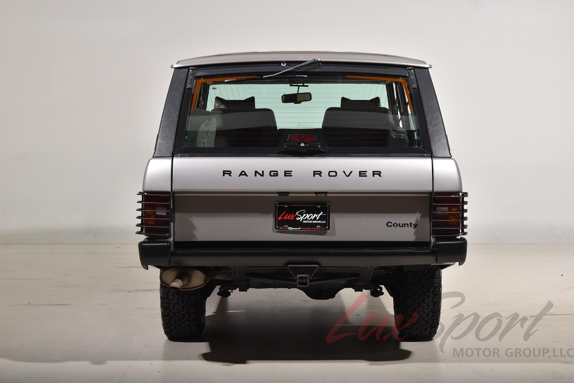 1991 Land Rover Range Rover County SE Stock # 1991196 for sale
